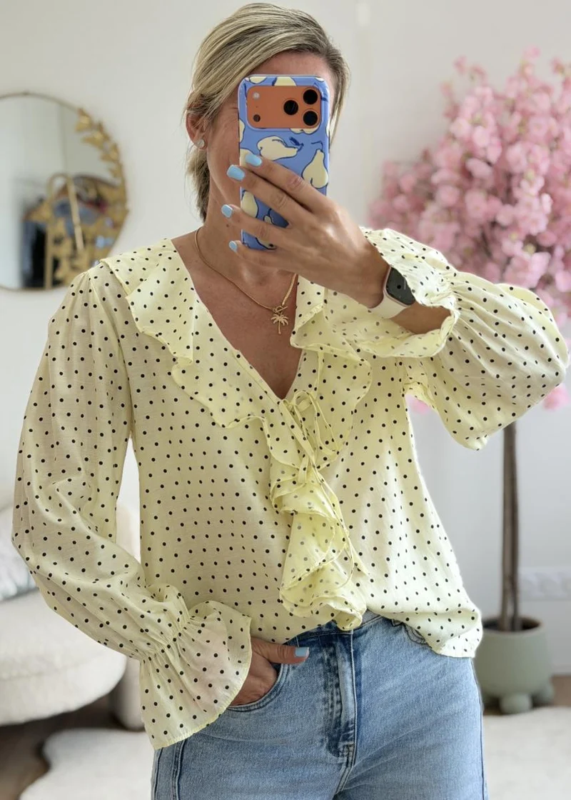 Blouse Kenza jaune