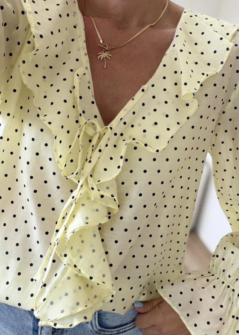 Blouse Kenza jaune