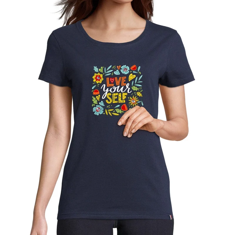T-shirt femme Love Yourself