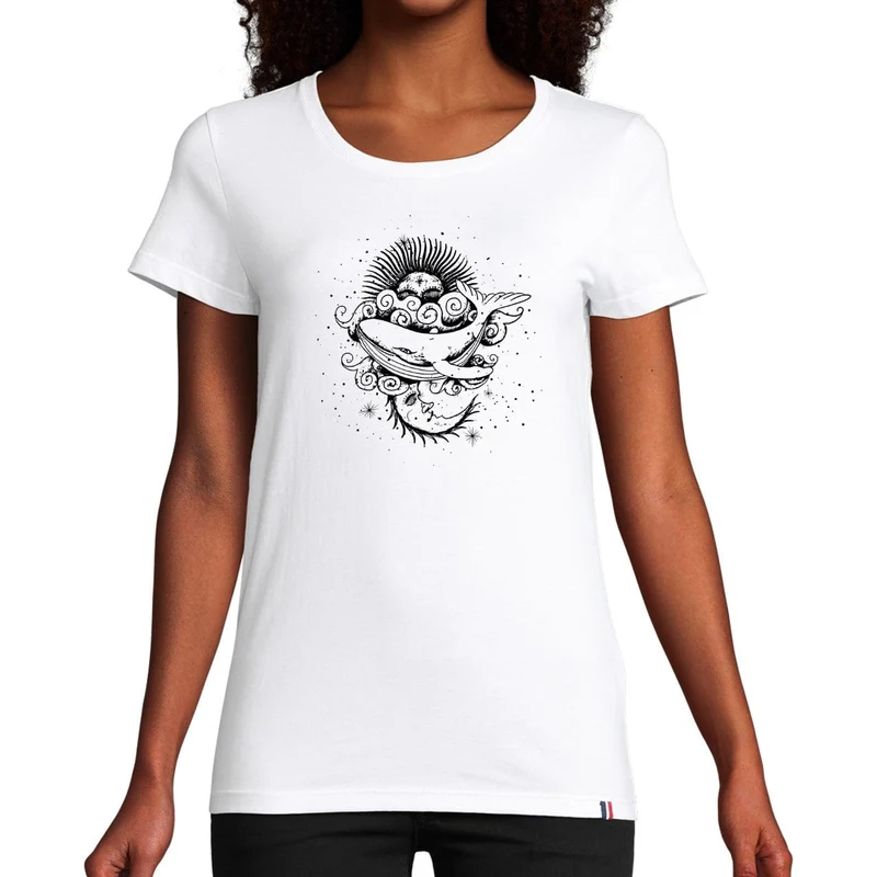 T-shirt femme bleu | Les Eléments