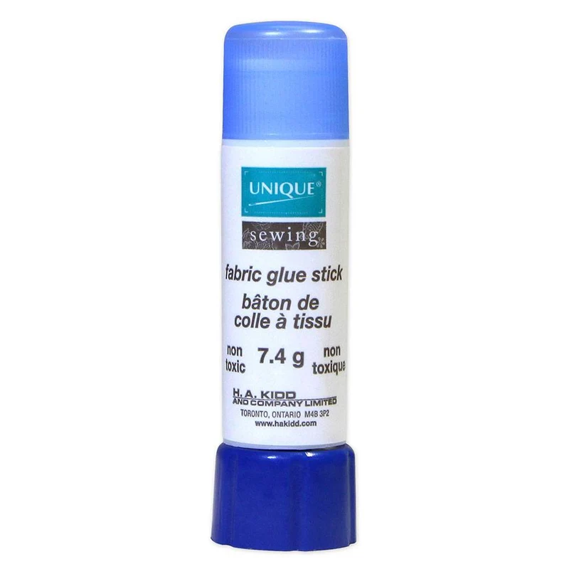 UNIQUE | Bâton de colle pour tissu | Adhésif temporaire pour tissu | 7.4 g