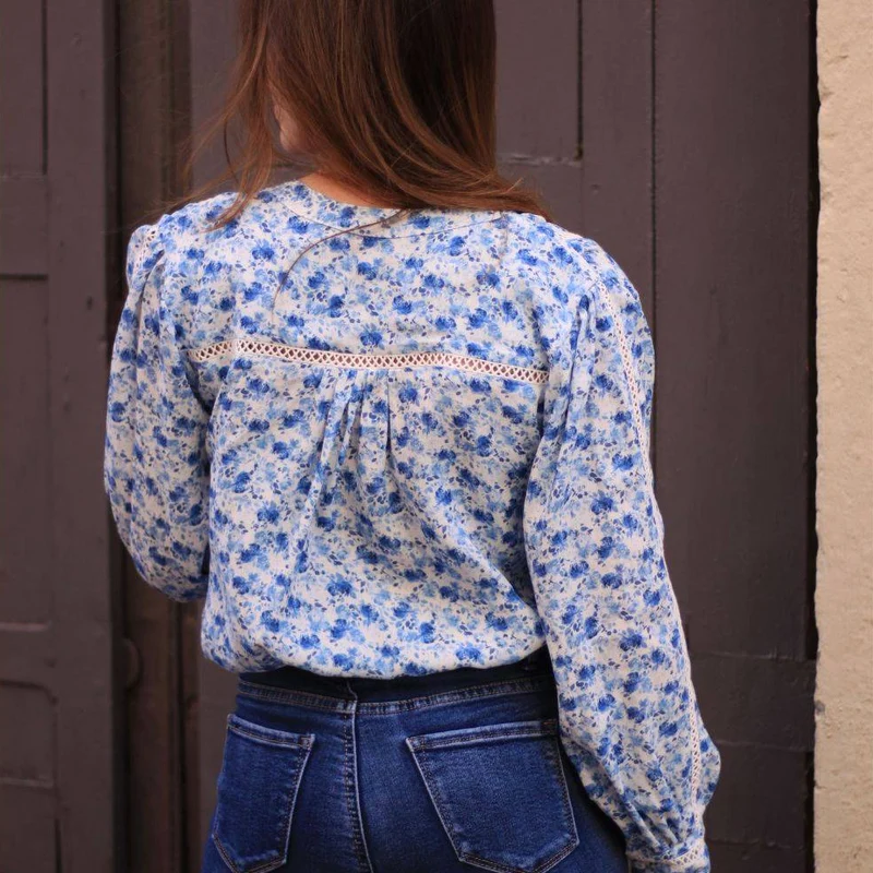PATRON DE COUTURE PDF | Chemise Hisaé | Cha’Coud | FRANÇAIS SEULEMENT