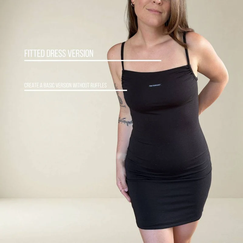 PATRON DE COUTURE PDF | Robe et Camisole DR001 | The Form Edit | BILINGUE (FR/EN)