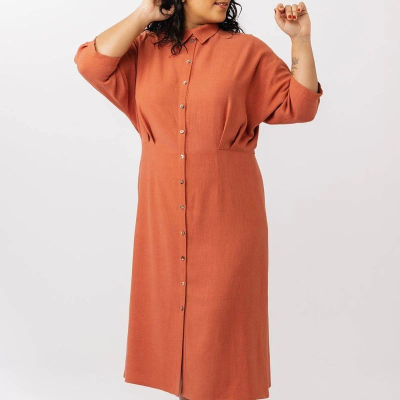 PATRON DE COUTURE PDF | Chemise et robe-chemise Silmu | Named Clothing