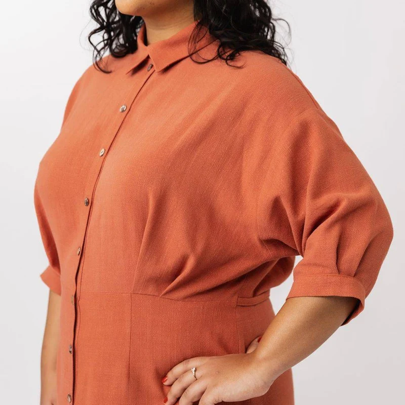 PATRON DE COUTURE PDF | Chemise et robe-chemise Silmu | Named Clothing