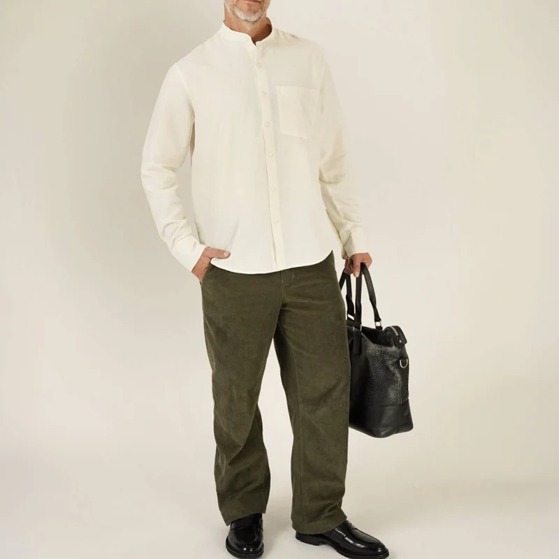 PATRON DE COUTURE PDF | Pantalon Barrel Chino | Wardrobe by Me