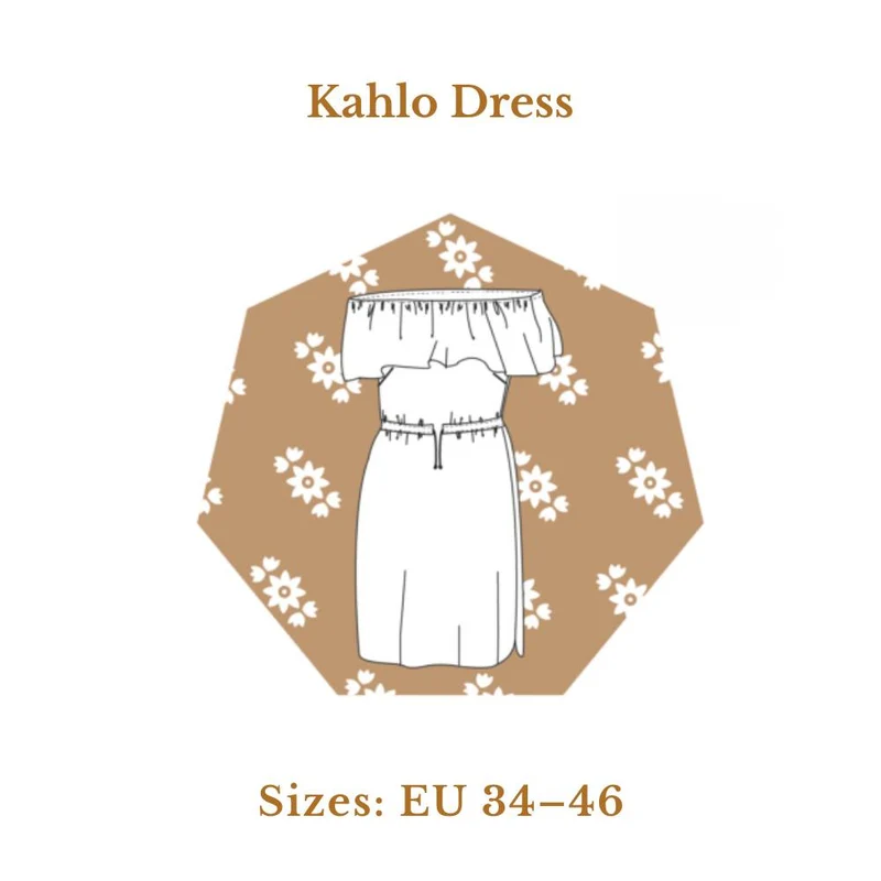 PATRON DE COUTURE PDF | Robe Kahlo | Les Patronnes | FRANÇAIS SEULEMENT