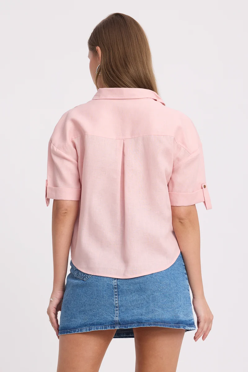 Starry|100% Cotton Short Sleeve Shirt