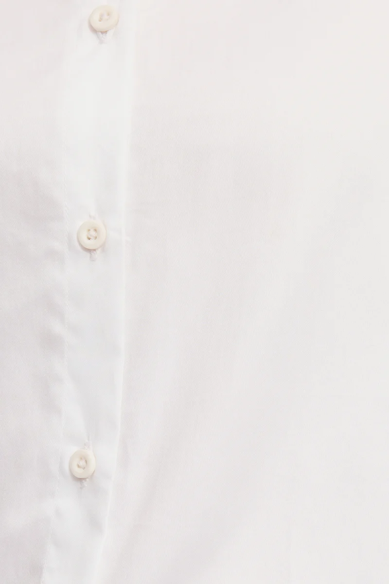 Bhati|100% Cotton Shirt With Sleeve Tape