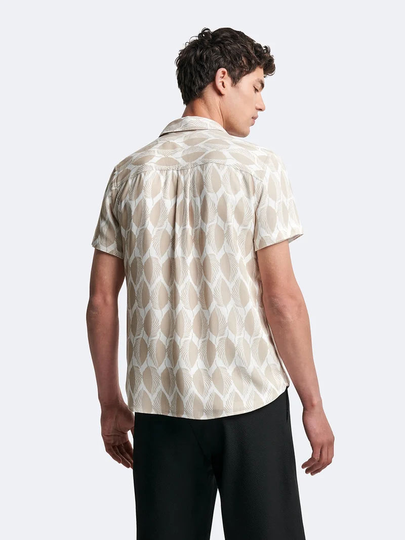 Chemise regular en viscose végétale