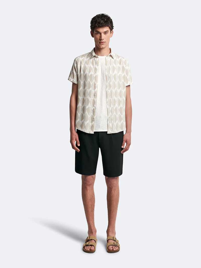 Chemise regular en viscose végétale