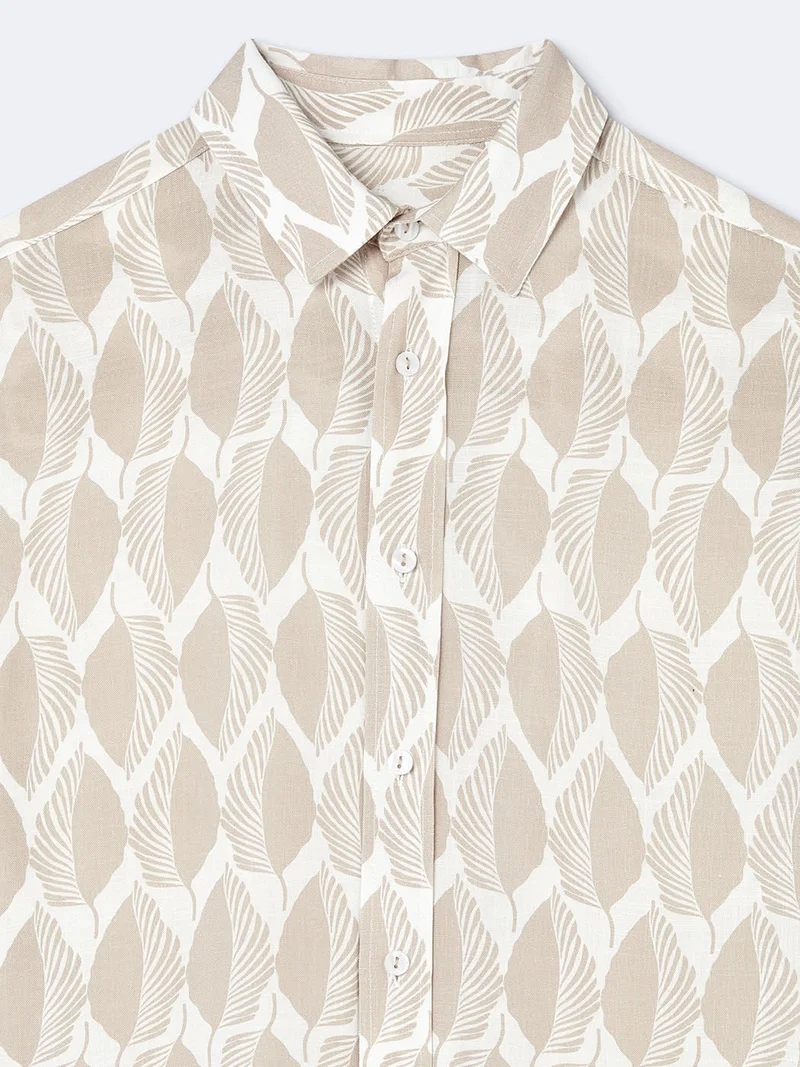 Chemise regular en viscose végétale