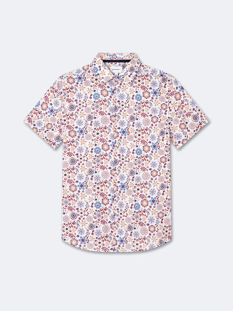 Chemise 100% coton fleurie