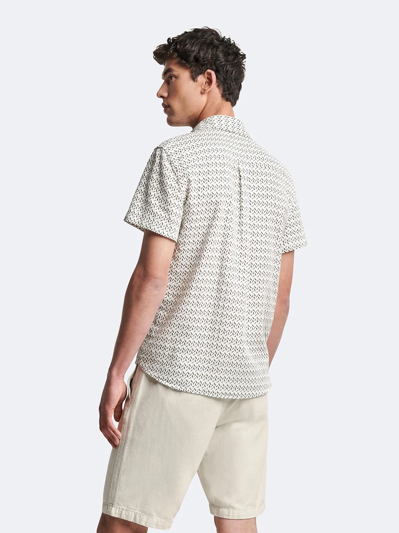 Chemise régular 100% coton végétale