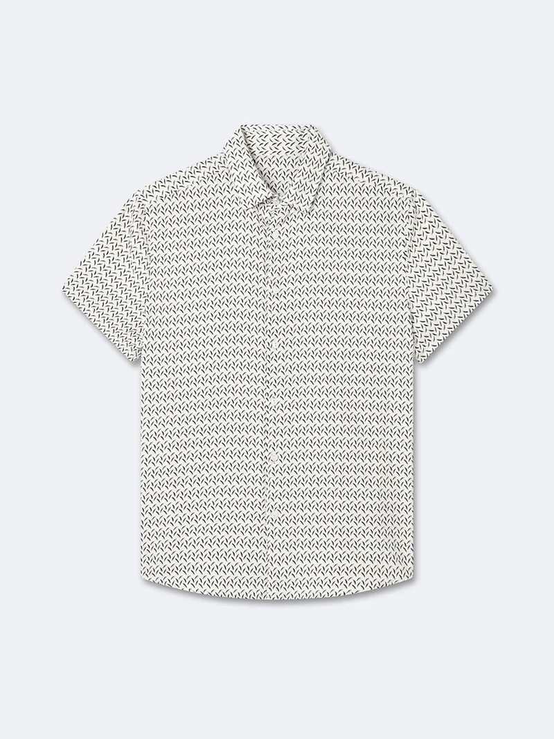 Chemise régular 100% coton végétale