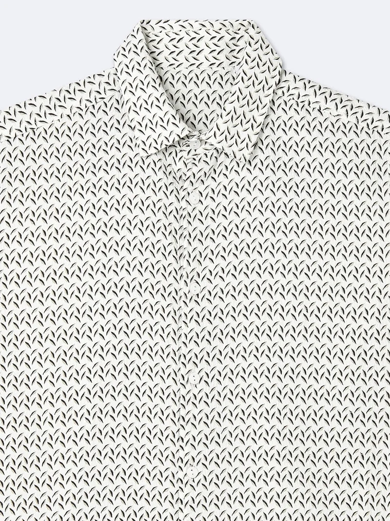Chemise régular 100% coton végétale