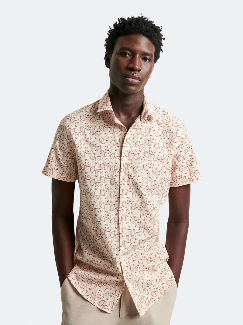 Chemise 100% coton fleurie
