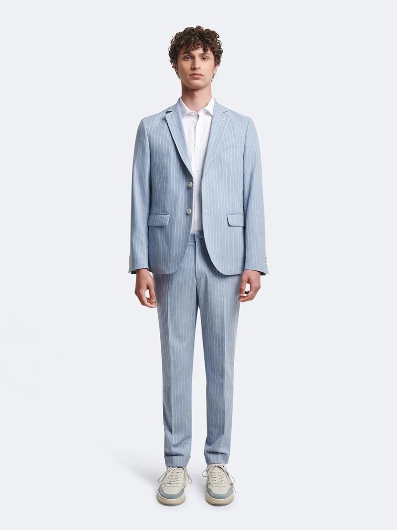 Chemise à manches courtes slim unie