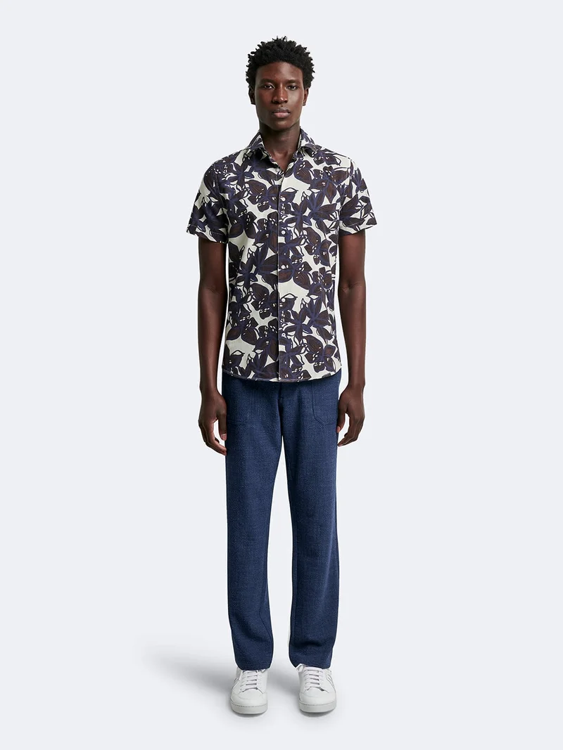 Chemise 100% coton fleurie