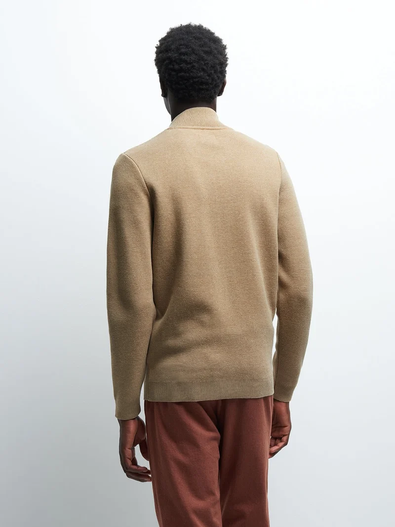 Cardigan zippé