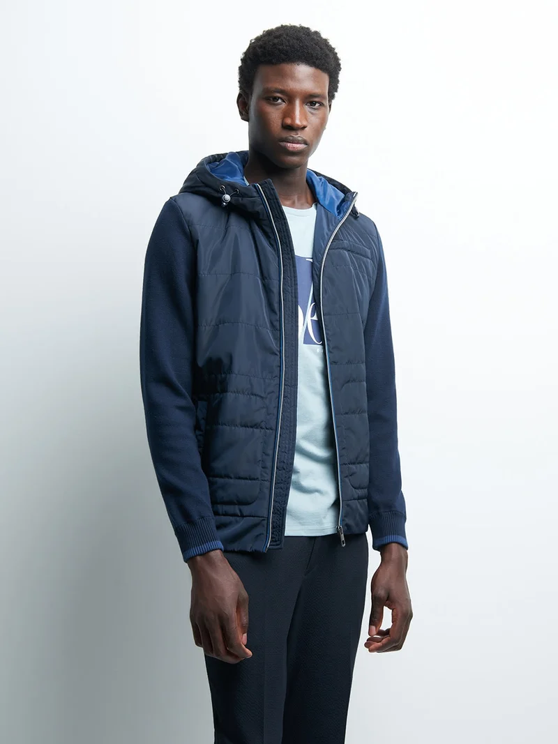 Cardigan zippé