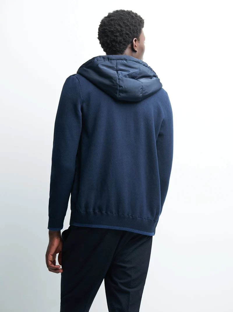Cardigan zippé