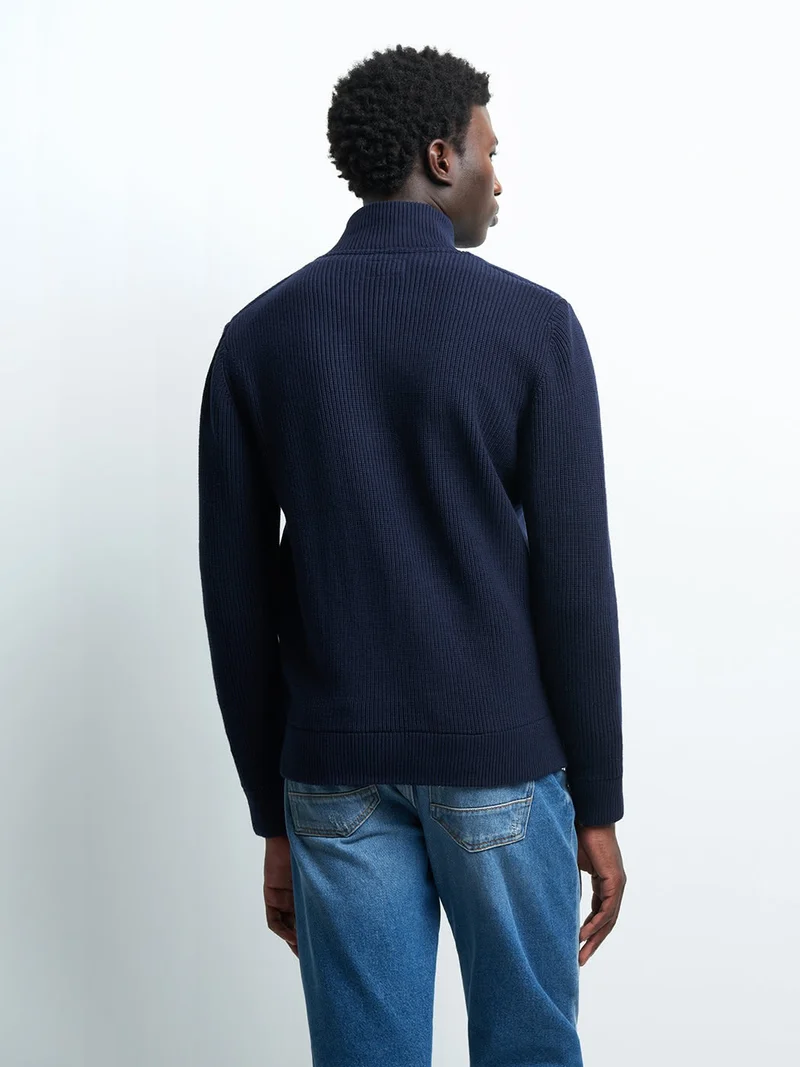 Cardigan zippé