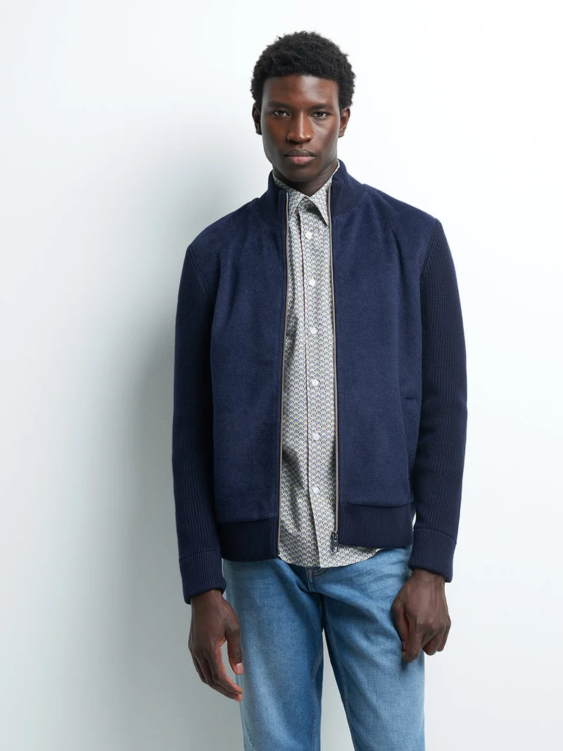 Cardigan zippé