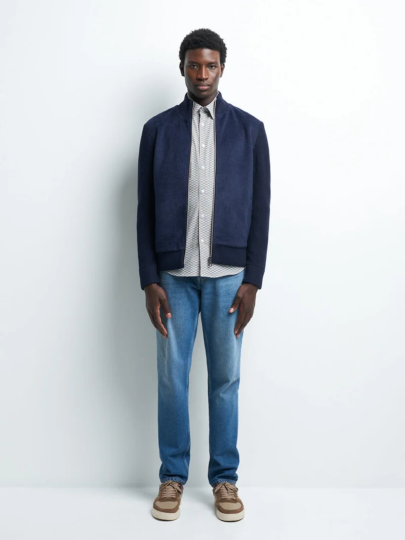 Cardigan zippé