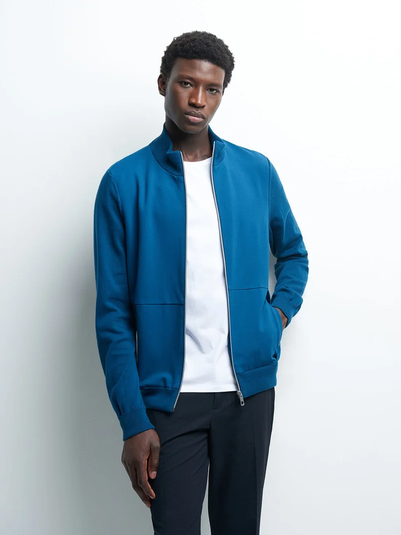 Cardigan zippé