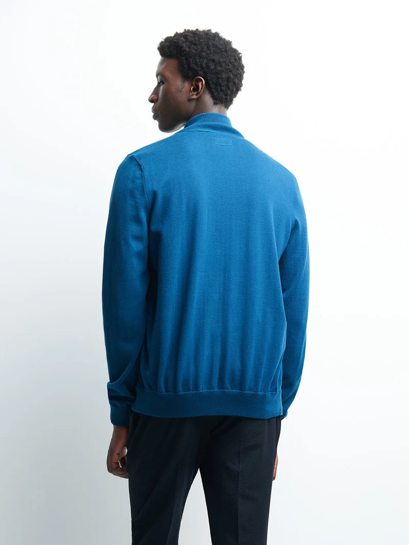 Cardigan zippé