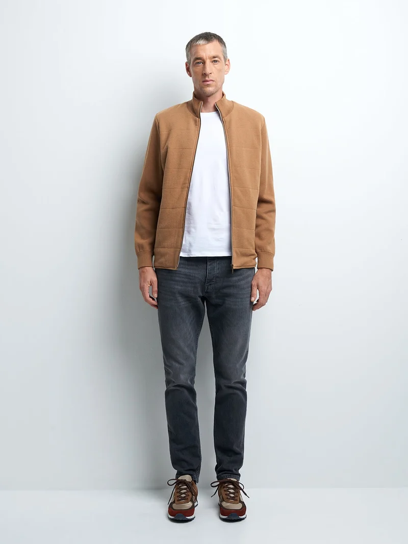 Cardigan zippé