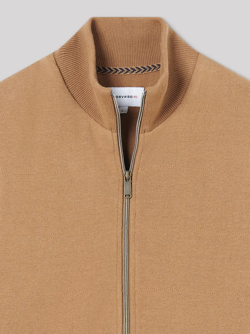 Cardigan zippé