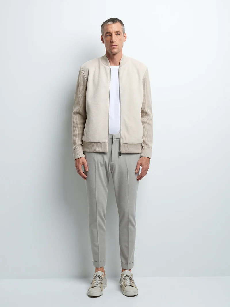 Cardigan zippé