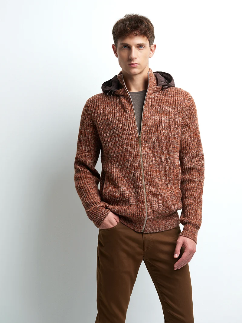 Cardigan zippé