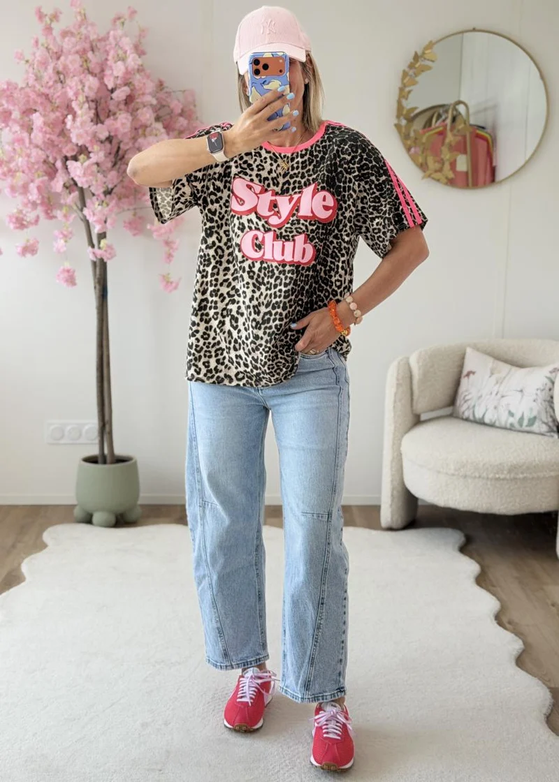 Sweat leger style club rose