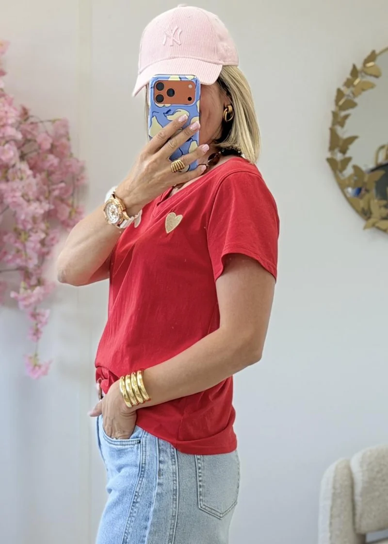 Tee shirt Yanis rouge