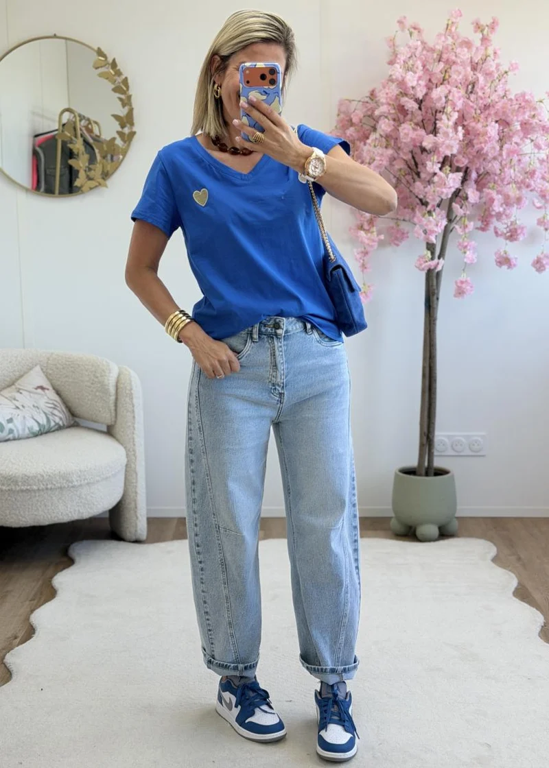 Tee shirt Yanis bleu