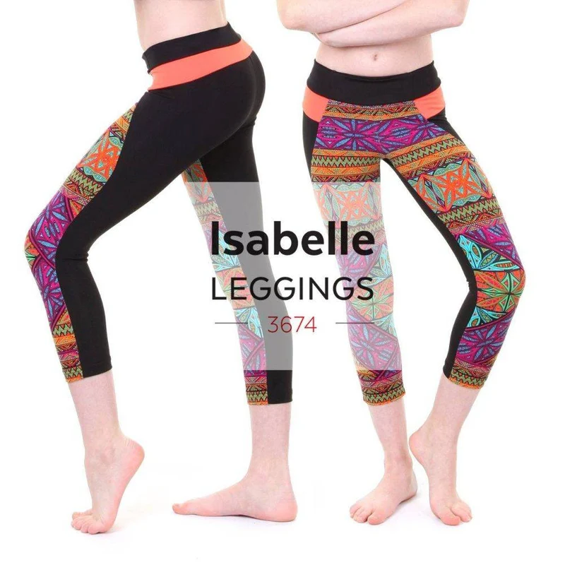 PATRON DE COUTURE PDF | Leggings et pantalons de patinage 3674 | Jalie | BILINGUE (AN/FR)