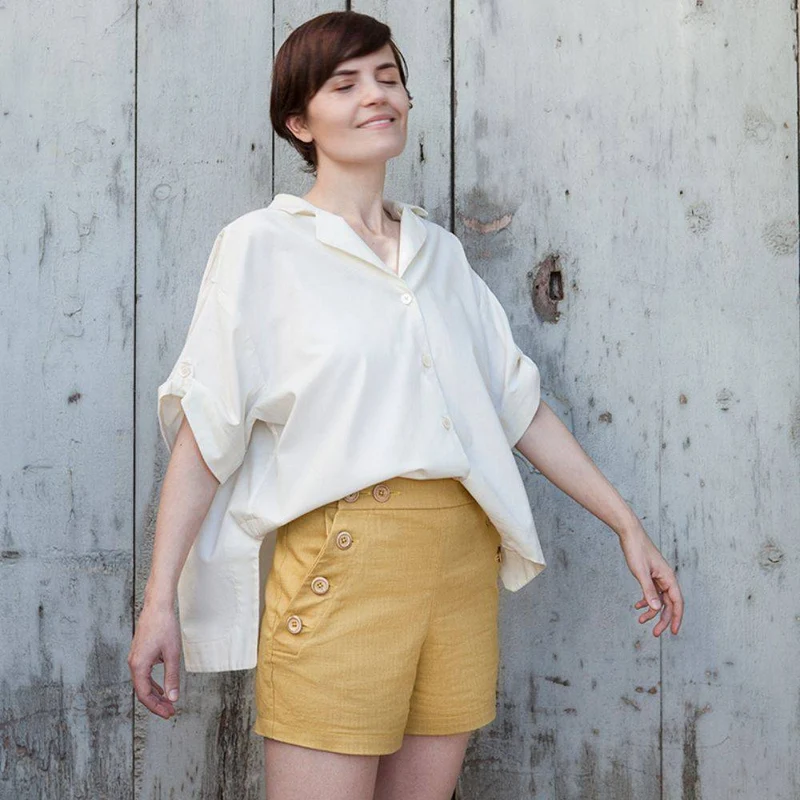 PATRON DE COUTURE PDF | Pantalon et short Romero | Pauline Alice | TRILINGUE (AN/FR/ES)