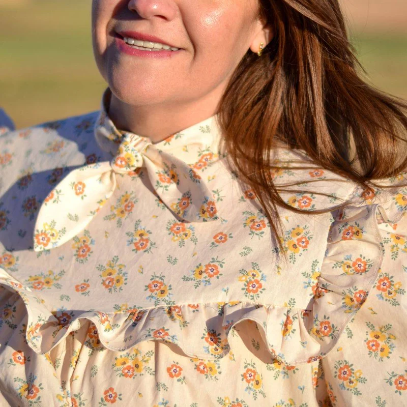 PATRON DE COUTURE PDF | Robe & Blouse Sorolla | Pauline Alice | TRILINGUE (FR/EN/ES)
