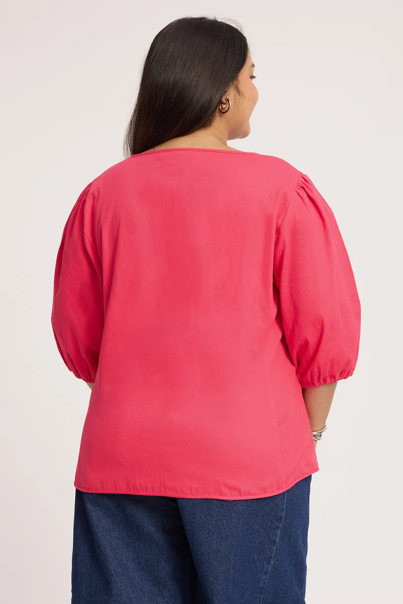 Sanaria|100% Cotton Corset Inspired Top