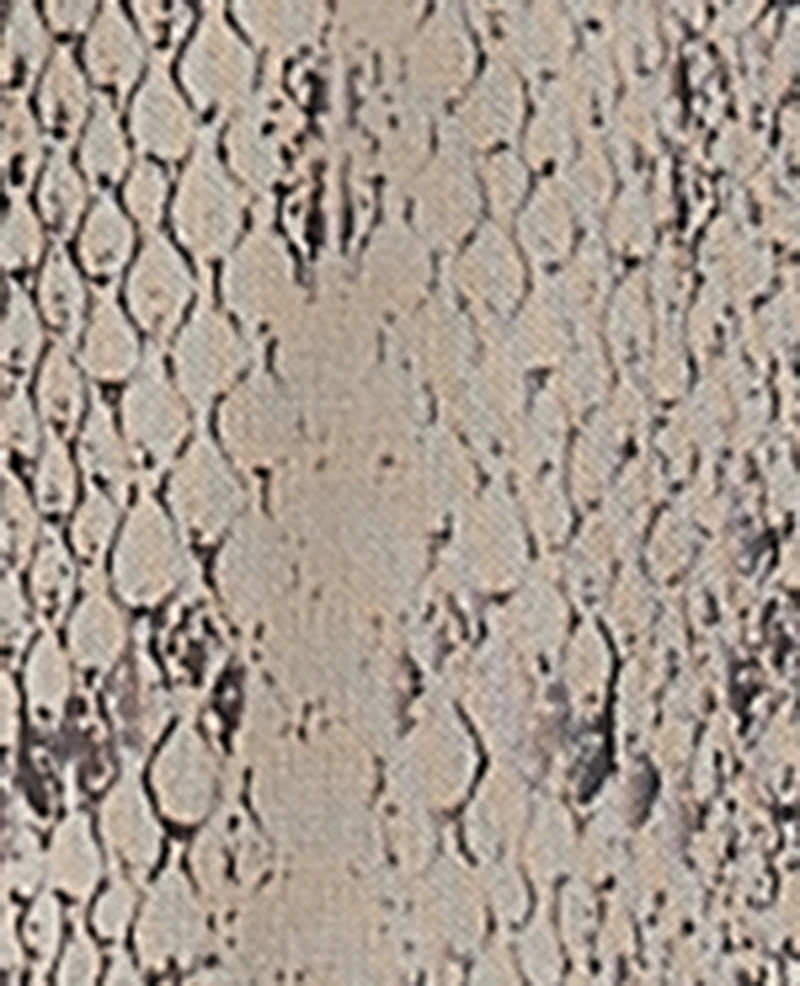 Top manches longues en résille motif python