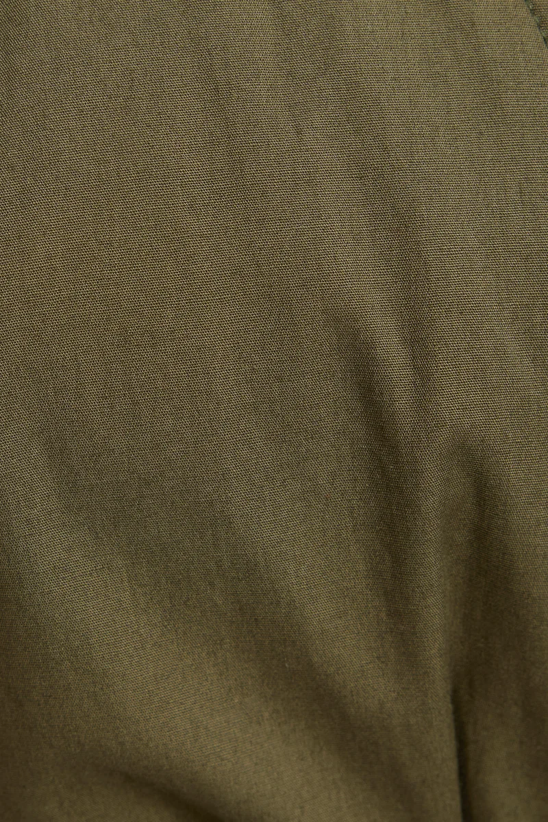 Marta|100% Cotton Maxi Wrap Dress
