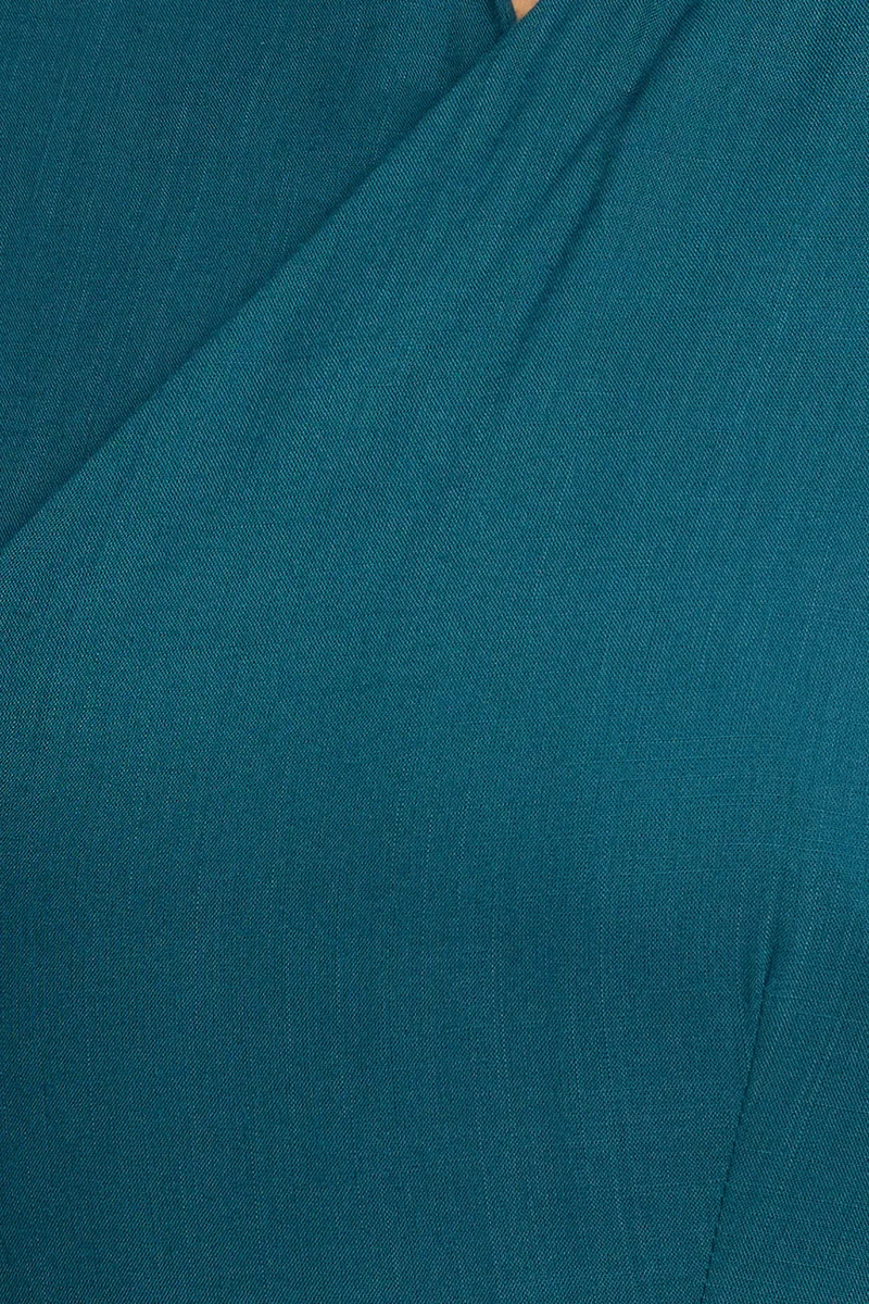 Asta|100% Viscose Wrap Maxi Dress
