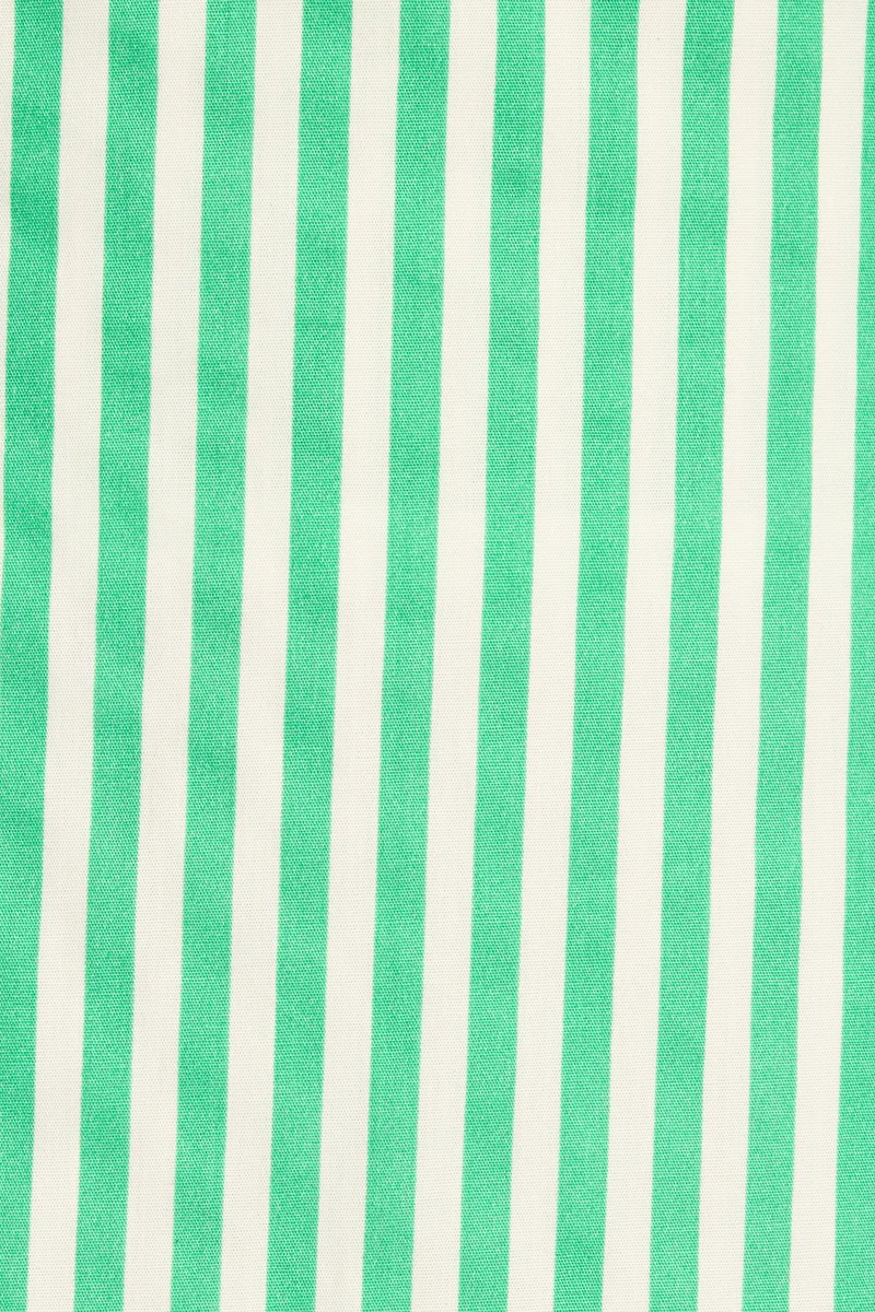 Liliana|100% Cotton Fit & Flare Striped Dress