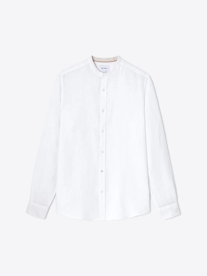 Chemise slim en lin
