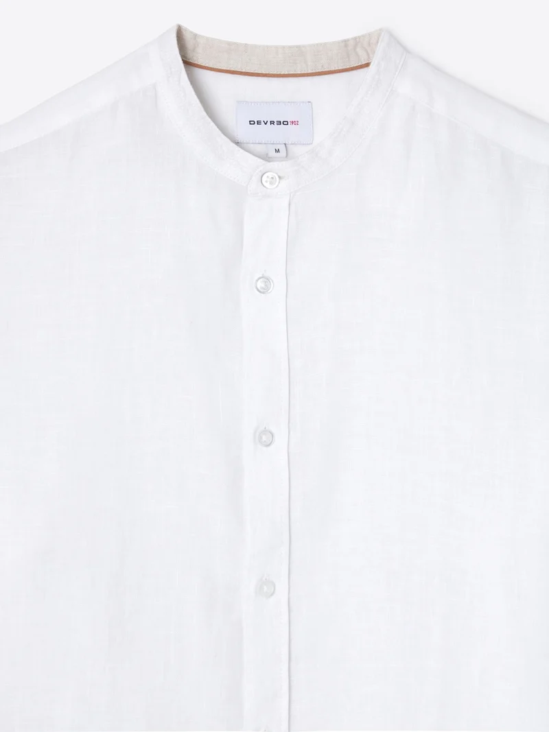 Chemise slim en lin