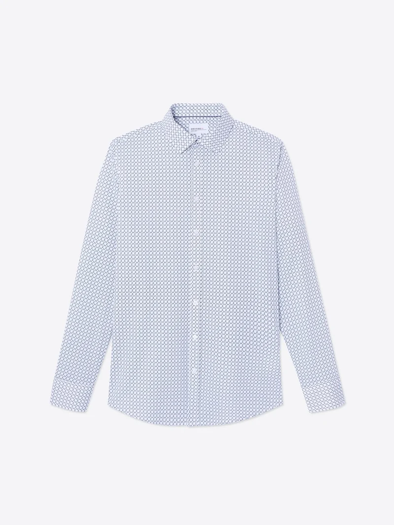 Chemise extraslim à motif