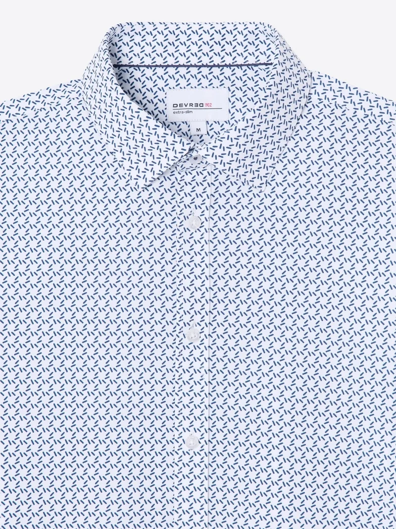 Chemise extraslim à motif
